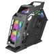 Mars Gaming MC61 Negro Caja PC Gaming Compacta Micro-ATX 4xVentilador 12cm ARGB Chroma